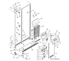 GE PSG22SIPAFSS freezer section diagram