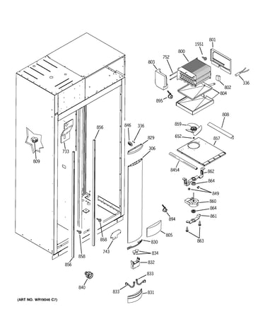 Freezer section
