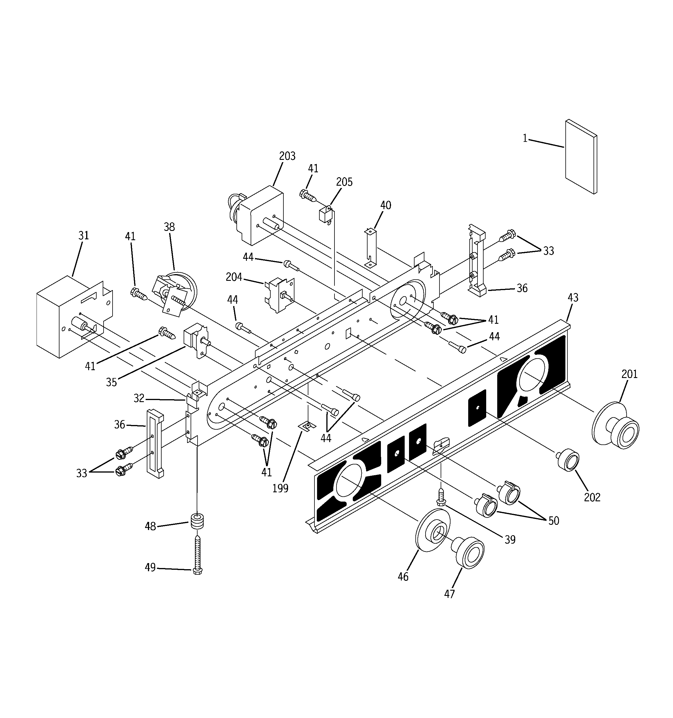 WASHER/DRYER CONTROL PANEL