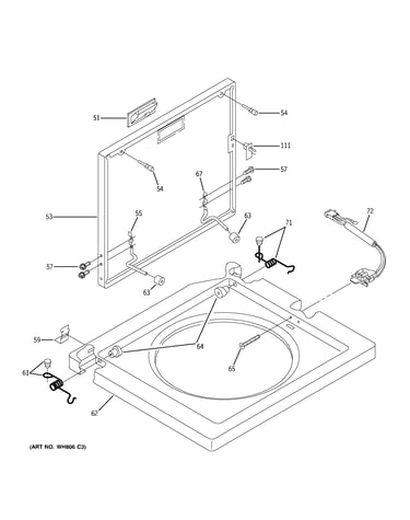 Washer top & lid