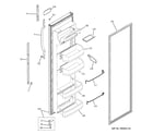 GE PSG22MIPDFBB fresh food door diagram