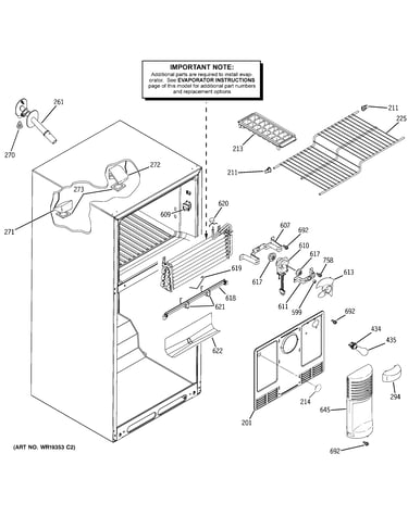 Freezer section