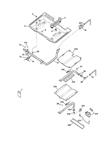 Gas & burner parts