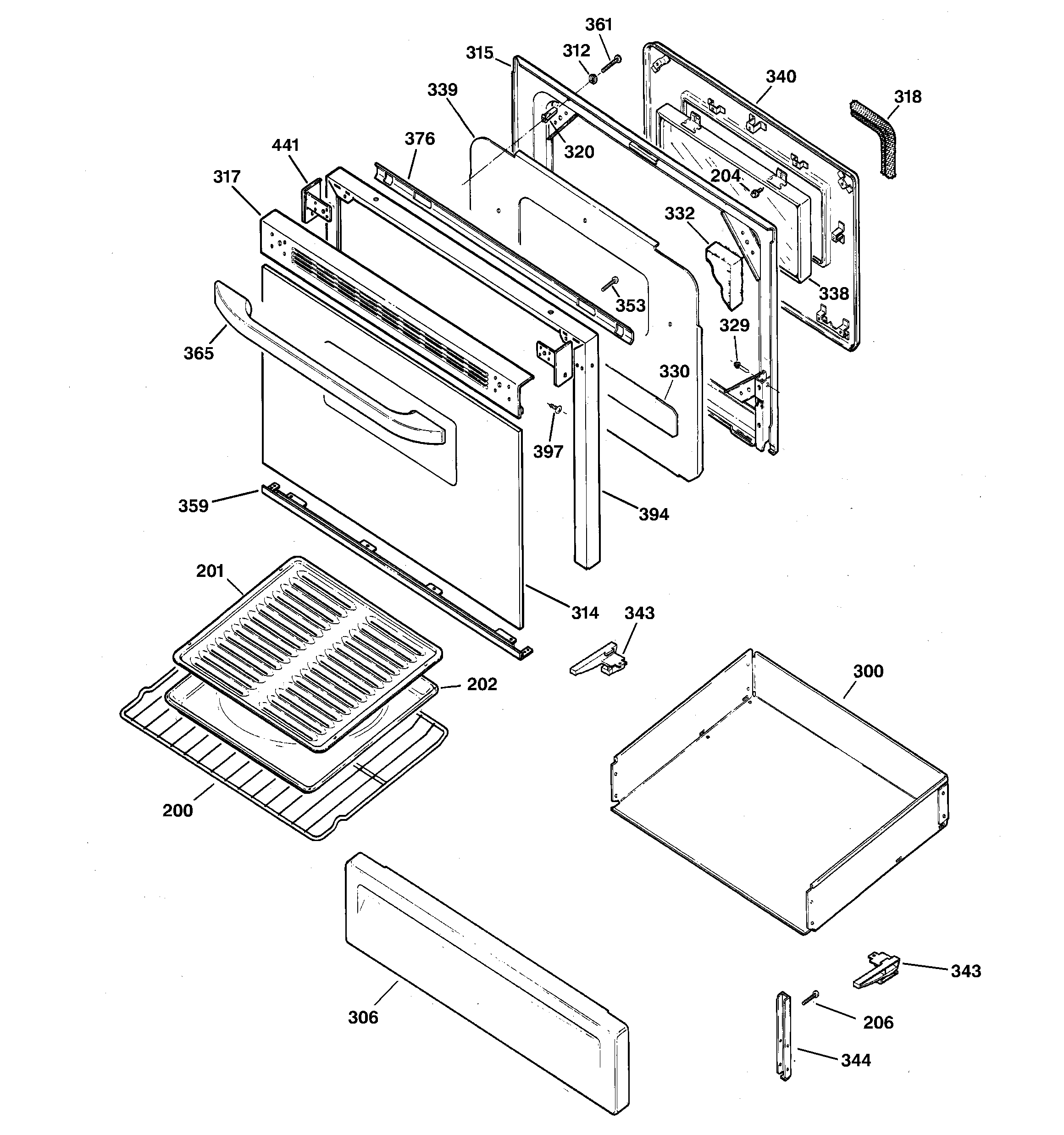 Door & drawer parts