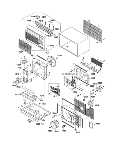 Cabinet & components