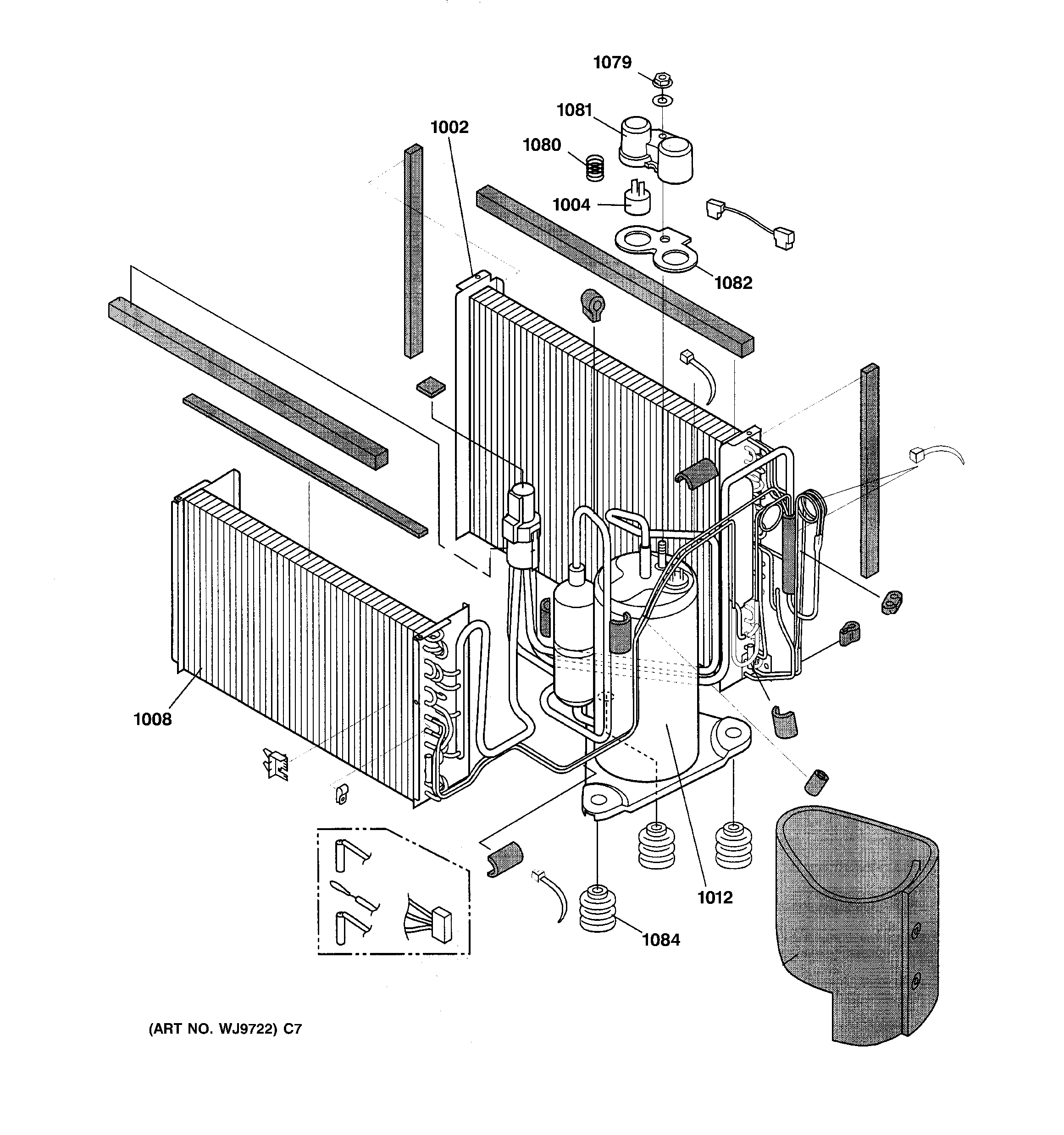 Sealed system components