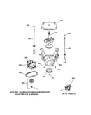 Suspension, pump & drive components