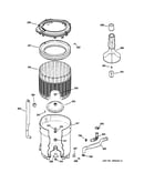 Tub, basket & agitator