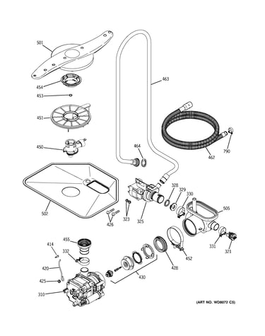 Motor-pump mechanism