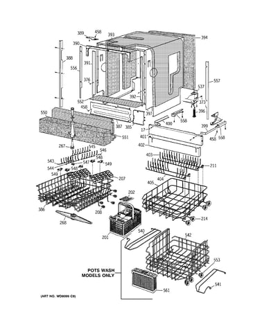 Basket & wrap assembly