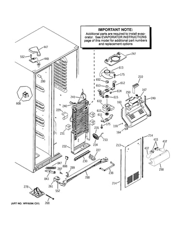 Freezer section
