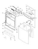 Escutcheon & door assembly