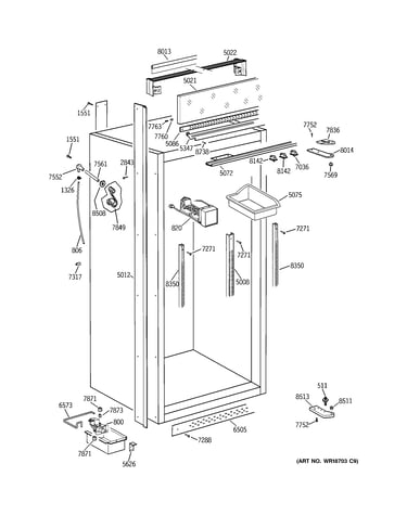Cabinet parts (2)