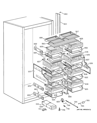 Shelves & drawers