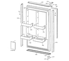 GE ZIF36NMALH freezer door diagram