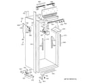 GE ZIF36NMALH cabinet parts (2) diagram
