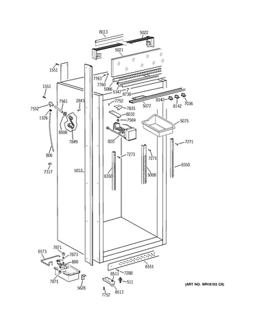 Cabinet parts (2)