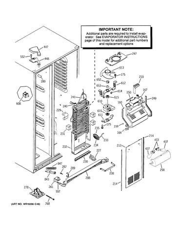 Freezer section