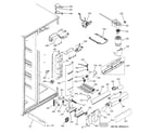 GE PSR26UHPBCC fresh food section diagram