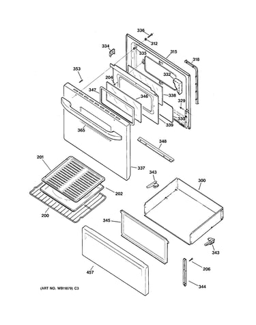 Door & drawer parts