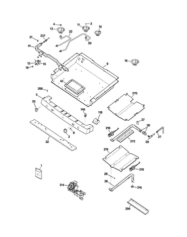 Gas & burner parts