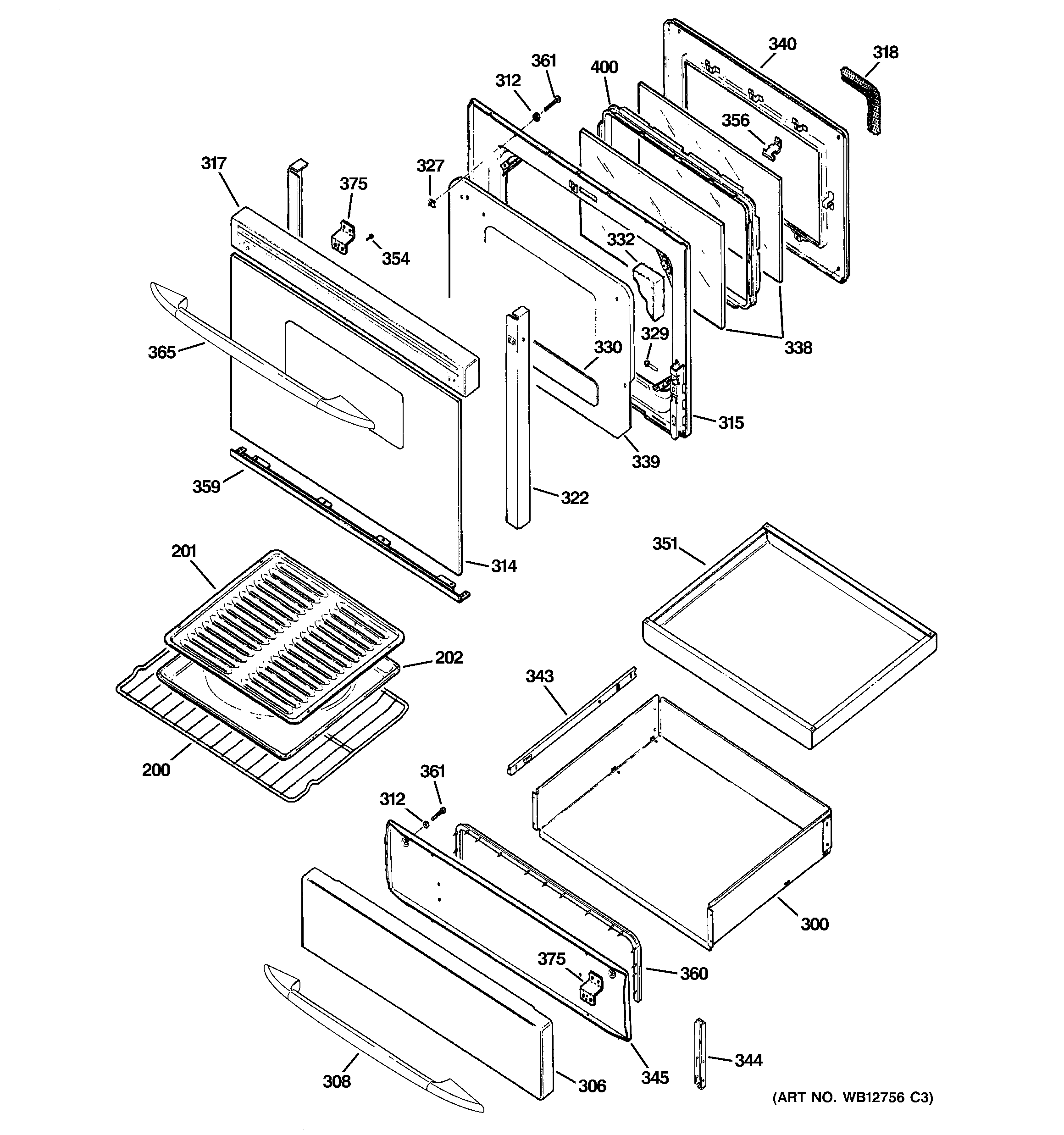 Door & drawer parts