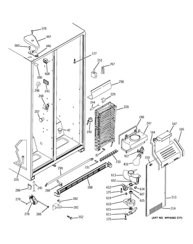 Freezer section
