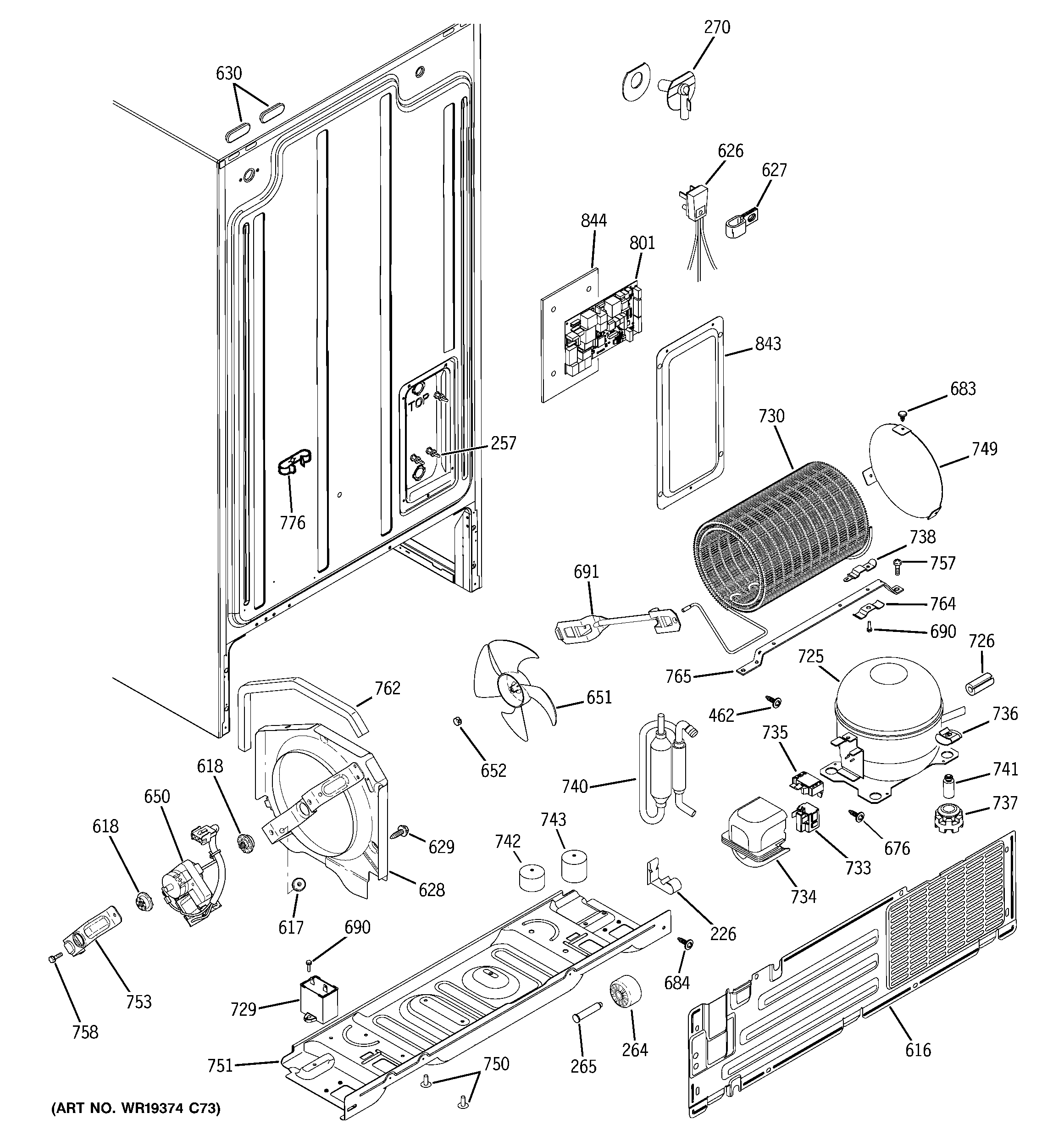 SEALED SYSTEM & MOTHER BOARD