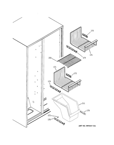 Freezer shelves