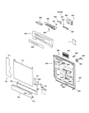 Escutcheon & door assembly
