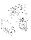 Escutcheon & door assembly