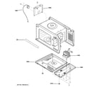 GE JE1860SH03 interior parts (2) diagram