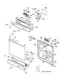 Escutcheon & door assembly