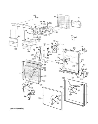 Door assembly