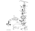 GE ZBD6400G03WW sump assembly diagram