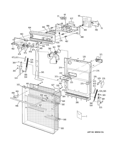 Door assembly