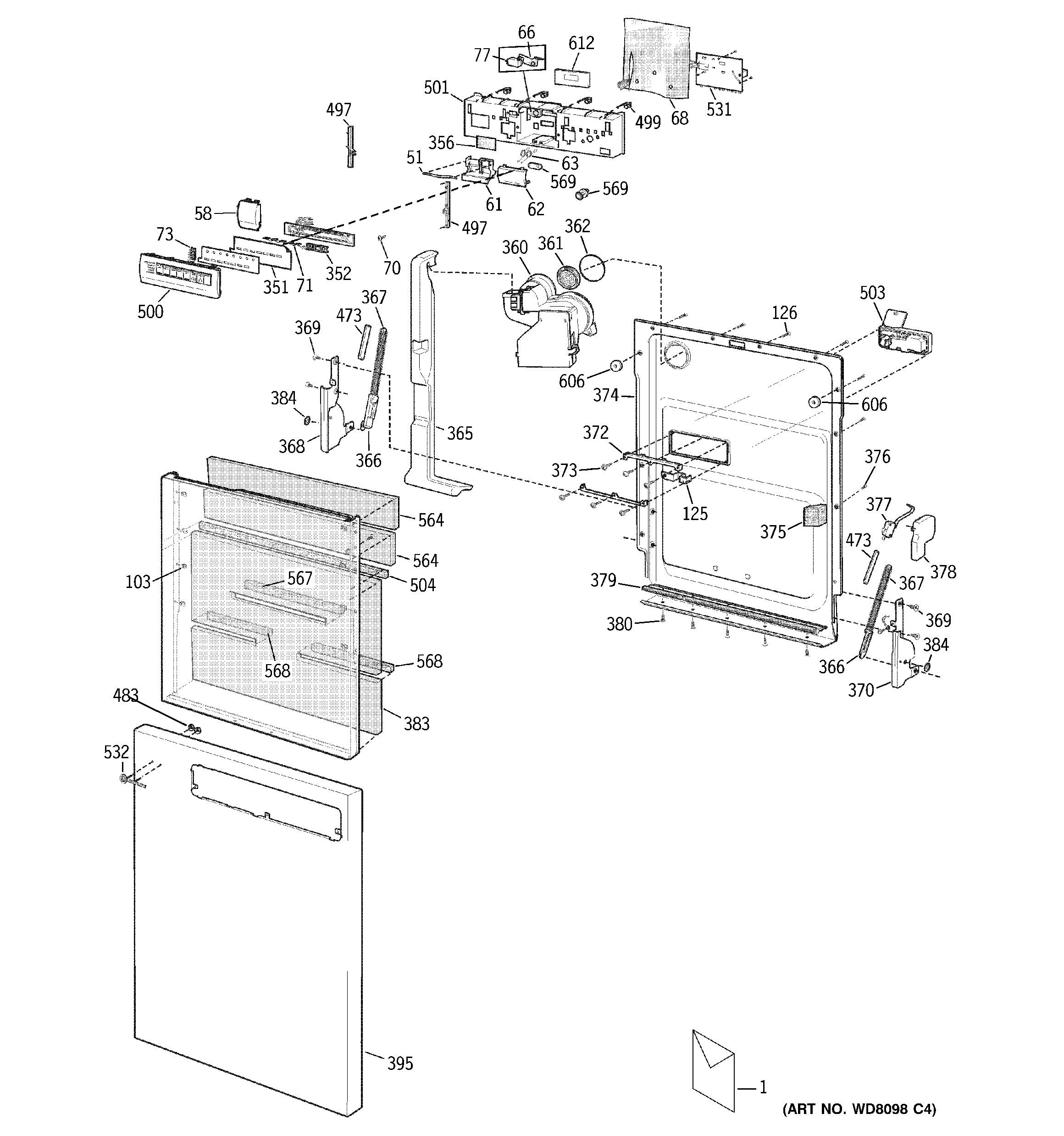 DOOR ASSEMBLY