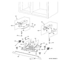 GE PSB42LSRBV cabinet parts (2) diagram