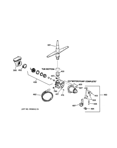 Motor-pump mechanism