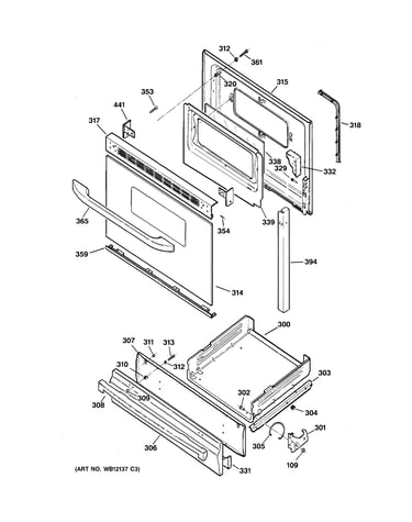 Door & drawer parts