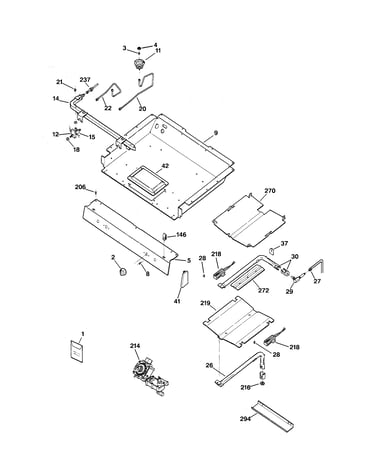 Gas & burner parts