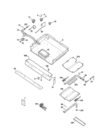 Gas & burner parts