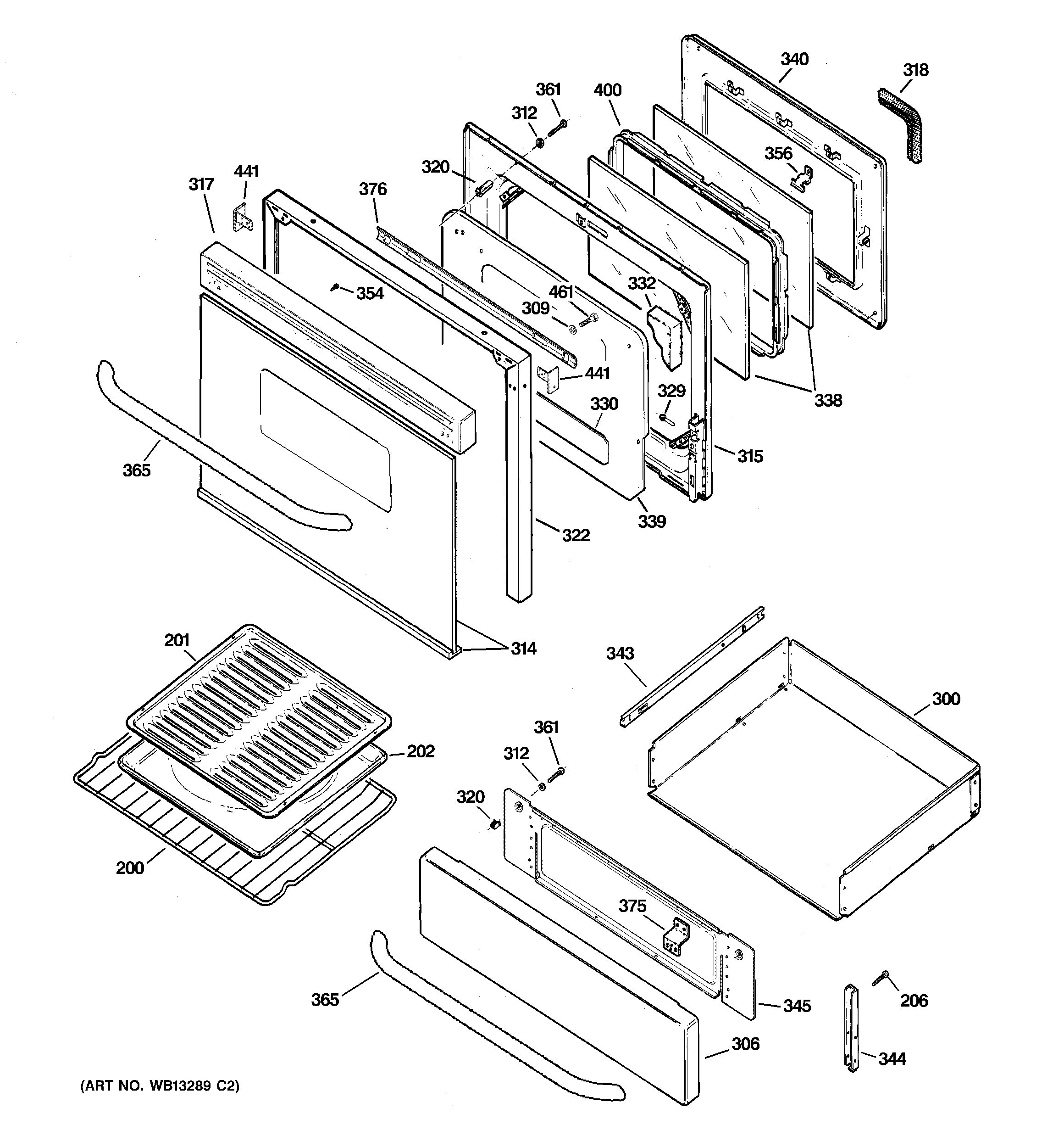 Door & drawer parts