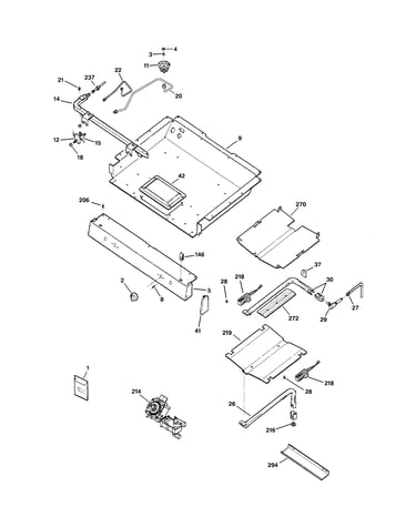 Gas & burner parts