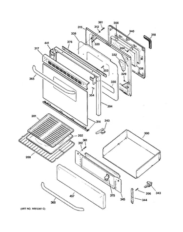 Door & drawer parts