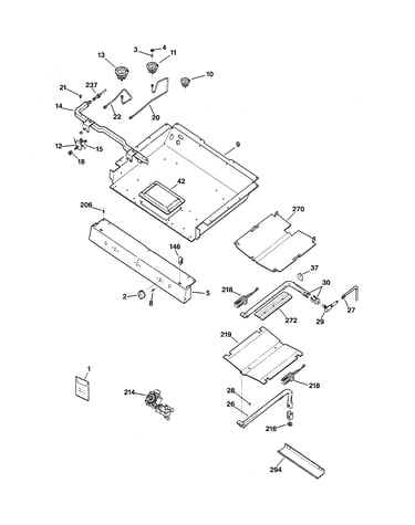 Gas & burner parts