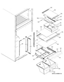 Fresh food shelves