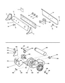 Controls, backsplash, blower & moto