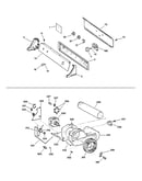 Controls, backsplash, blower & moto