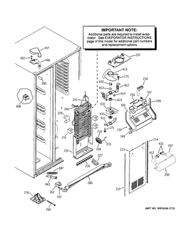 Freezer section